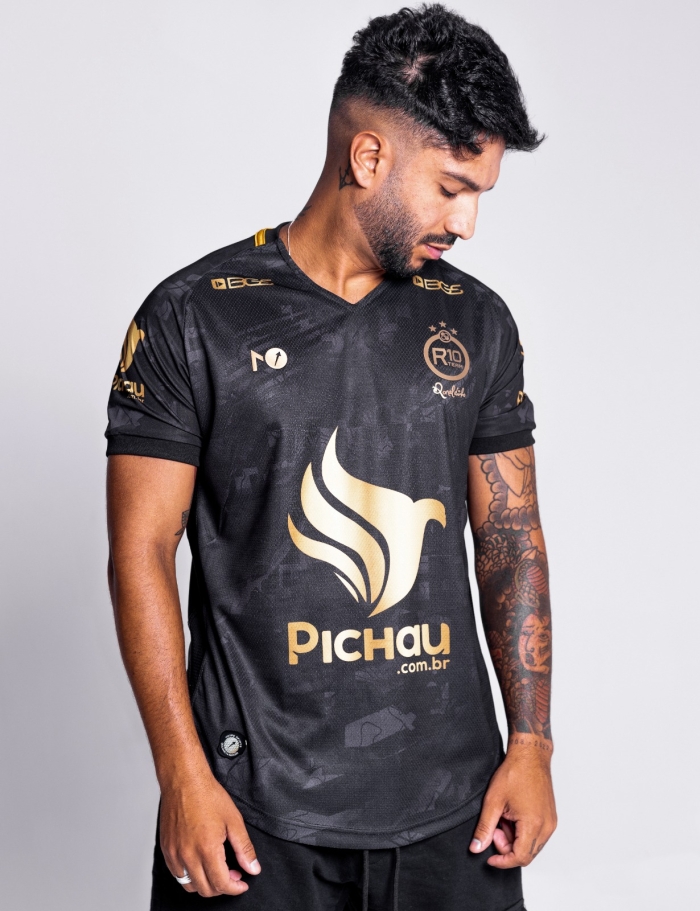 CAMISA R10 TEAM BLACK GOLD