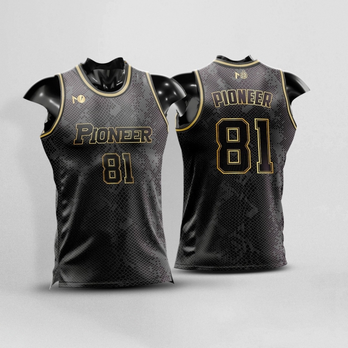 REGATA NBA MASCULINA PRETA PIONEER